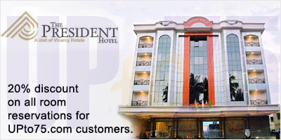 President Hotel, Bangalore Discount Offer